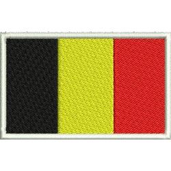 Northwest Patch Belgische vlag | geborduurd | velcro | rugzak | tactical